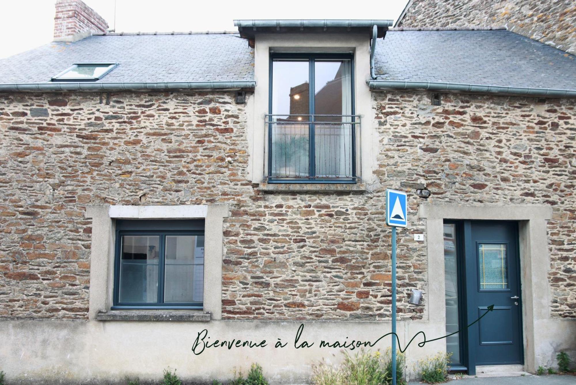 La Source - Spacieux T2 Au Coeur Du Village, A 5Min Des Plages Saint-Méloir-des-Ondes Exteriör bild